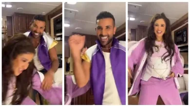 صورة وصلة هزار بين ياسمين عبدالعزيز وأحمد سعد.. والجمهور: بتضرب بجد