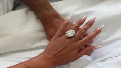 صورة يرمز لثلاث.. مفاجأة بشأن خاتم خطبة كريستيانو رونالدو وجورجينا