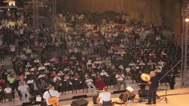 صورة تكريم هاني شنودة ومشاركة فريق “وسط البلد”.. 17 صورة من افتتاح “القلعة