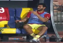 صورة 5 صور ترصد رد فعل محمد الشناوي بعد هدف فاركو في مرمى الأهلي