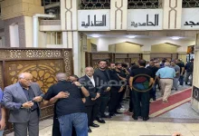 صورة بحضور نجوم الفن.. 18 صورة من عزاء تيمور تيمور