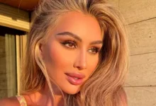 صورة مايا دياب بفستان جريء ومكشوف.. كيف نسقت إطلالتها؟