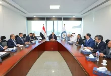 صورة وزير البترول يبحث مع شركات عالمية ومحلية مشروع المسح الجوي