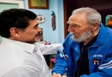 صورة وشم صورته على ساقه وتوفيا بنفس اليوم.. حكاية صداقة مارادونا وكاسترو