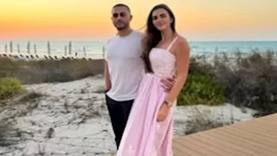 صورة 10 صور رومانسية لـ زين قطامي وسيليو صعب من شهر عسل