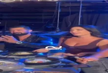 صورة رقص وغناء.. سيرين عبدالنور وسيف نبيل يثيران الجدل (فيديو)