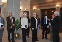 صورة مصلحة الضرائب تستقبل وفد المنتدى “الأفريقي” في مركز التدريب الضريبي