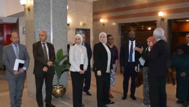 صورة مصلحة الضرائب تستقبل وفد المنتدى “الأفريقي” في مركز التدريب الضريبي