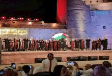صورة بالصور| إيهاب توفيق لجمهور حفله بمهرجان القلعة للموسيقى والغناء: “وحشت