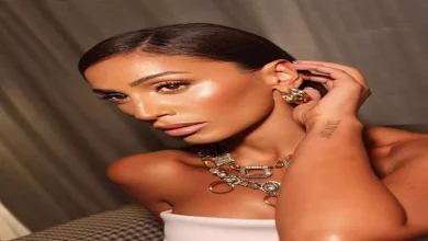 صورة بـ23 ألف جنيه.. دينا الشربيني بجمبسوت شفاف وجريء