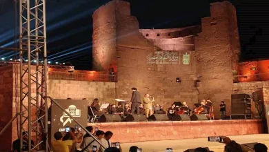 صورة بالصور| علي الحجار يفتتح حفله في مهرجان القلعة للموسيقى والغناء بأغنية
