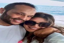 صورة محمد حلاوة ينشر صورة رومانسية مع زوجته ريهام حجاج.. والجمهور: “أحلى كا