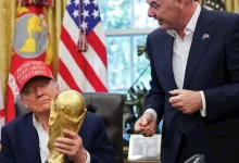 صورة ترامب يعلن موعد قرعة كأس العالم 2026