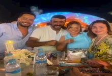 صورة بالصور.. ليلى علوي وأحمد العوضي وإلهام شاهين في الساحل الشمالي