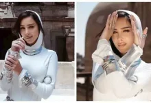 صورة رغم الانتقادات.. بسمة بوسيل تنشر صورا جديدة أمام مساجد القلعة