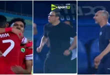 صورة لقطات من مباراة بيراميدز وموردن سبورت (صور)