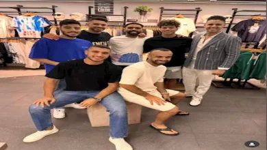 صورة 23 صورة لنجوم الفن والأهلي في افتتاح مشاريع مروان عطية وحسين الشحات