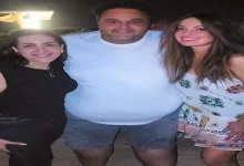 صورة نرمين الفقي تنشر صورًا برفقة شيكو وكريم فهمي وزوجته