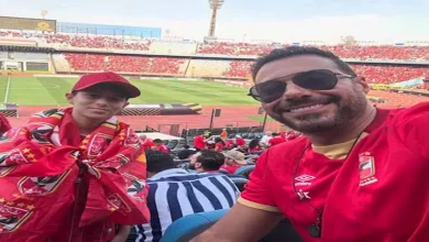 صورة “بقميص الأهلي”.. أحمد السعدني يحتفل بعيد ميلاده ابنه ياسين