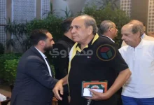 صورة بحضور حجاج عبد العظيم وأشرف زكي والغيطي.. 20 صورة من عزاء المنتج طارق