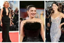 صورة شفافة وغريبة.. 20 صورة لنجمات هوليوود في مهرجان فينيسيا السينمائي