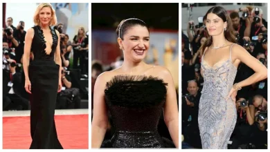 صورة شفافة وغريبة.. 20 صورة لنجمات هوليوود في مهرجان فينيسيا السينمائي