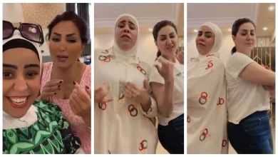 صورة بعد تصدرهما التريند.. 20 صورة جمعت وفاء عامر مع أم مكة