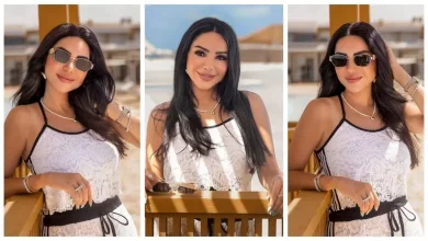 صورة بالصور- إنجي علاء تنشر جلسة تصوير جديدة على البحر