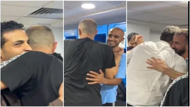 صورة كواليس الاحتفالات في غرف ملابس بيراميدز بالفوز على الأهلي
