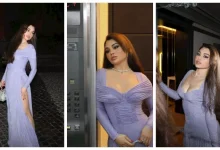 صورة هيفاء وهبي تخطف الأنظار بإطلالة أنيقة.. وتعلق: “أهلاً أغسطس”