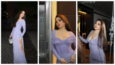 صورة هيفاء وهبي تخطف الأنظار بإطلالة أنيقة.. وتعلق: “أهلاً أغسطس”
