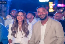 صورة 8 صور لميدو وزوجته في إحدى المناسبات