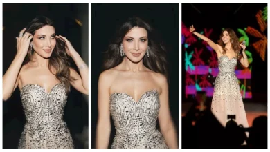 صورة نانسي عجرم تخطف الأنظار من حفل مهرجان قرطاج.. وفيفي عبده تعلق