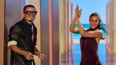 صورة جانا مع كنزي وعمرو دياب يستمتعون بإجازة الصيف – صورة