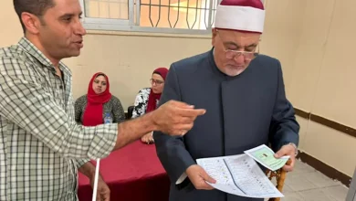 صورة خالد الجندي عقب إدلائه بصوته: أتيت لحماية الوطن من “إخوان تل أبيب”