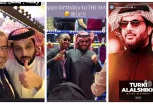 صورة النجوم وأبطال الملاكمة يهنئون تركي آل الشيخ بعيد ميلاده