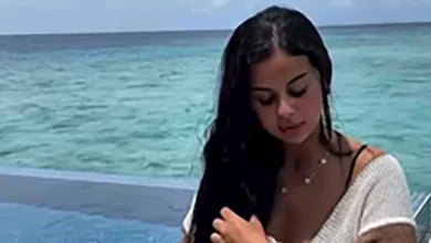 صورة في حمام السباحة.. منة عرفة تنشر لقطات من حياتها اليومية في جزر المالدي