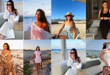 صورة 25 نجمة أمام البحر تستمتعن بإجازة الصيف (صور)