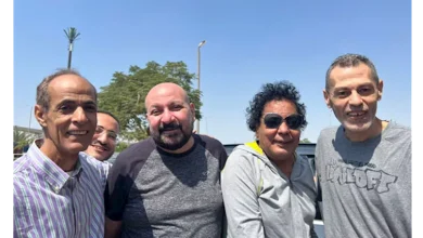 صورة أول صورة لمحمد منير بعد مغادرة المستشفى