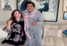 صورة بفستان مشجر قصير.. إلهام شاهين تشارك متابعيها أحدث إطلالتها