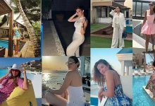 صورة 20 صورة لنجمات الفن على البحر وحمام السباحة في صيف 2025