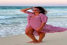 صورة 19 صورة جريئة لـ داليا البحيري أمام البحر من المصيف والجمهور يعلق