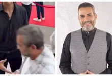 صورة أحمد عبد العزيز يُحرج معجب ويرفض مصافحته.. وفنان ينتقد:”زعلت جدا”