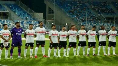 صورة لقطة طريفة لمحمد صبحي في مباراة الزمالك وسيراميكا