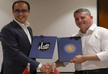 صورة مسار يوقع بروتوكولا مع سبورتنج كازابلانكا المغربي