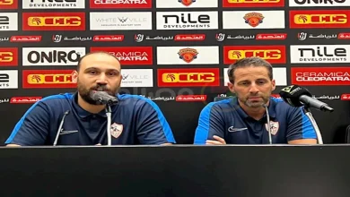 صورة أول تعليق من فيريرا بعد فوز الزمالك على سيراميكا كليوباترا