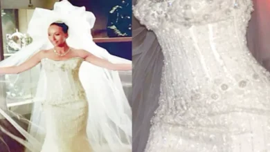 صورة تحف فنية.. 10 صور لأغلى فساتين زفاف في العالم