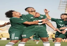 صورة أهداف الشوط الأول من مباراة زد والمقاولون العرب