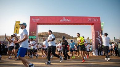 صورة 2496 متسابقاً ومتسابقة بماراثون «معالم».. في أبها  أخبار السعودية