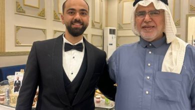 صورة الفرّا وعمران يزفّان محمود لعشّ الزوجية  أخبار السعودية
